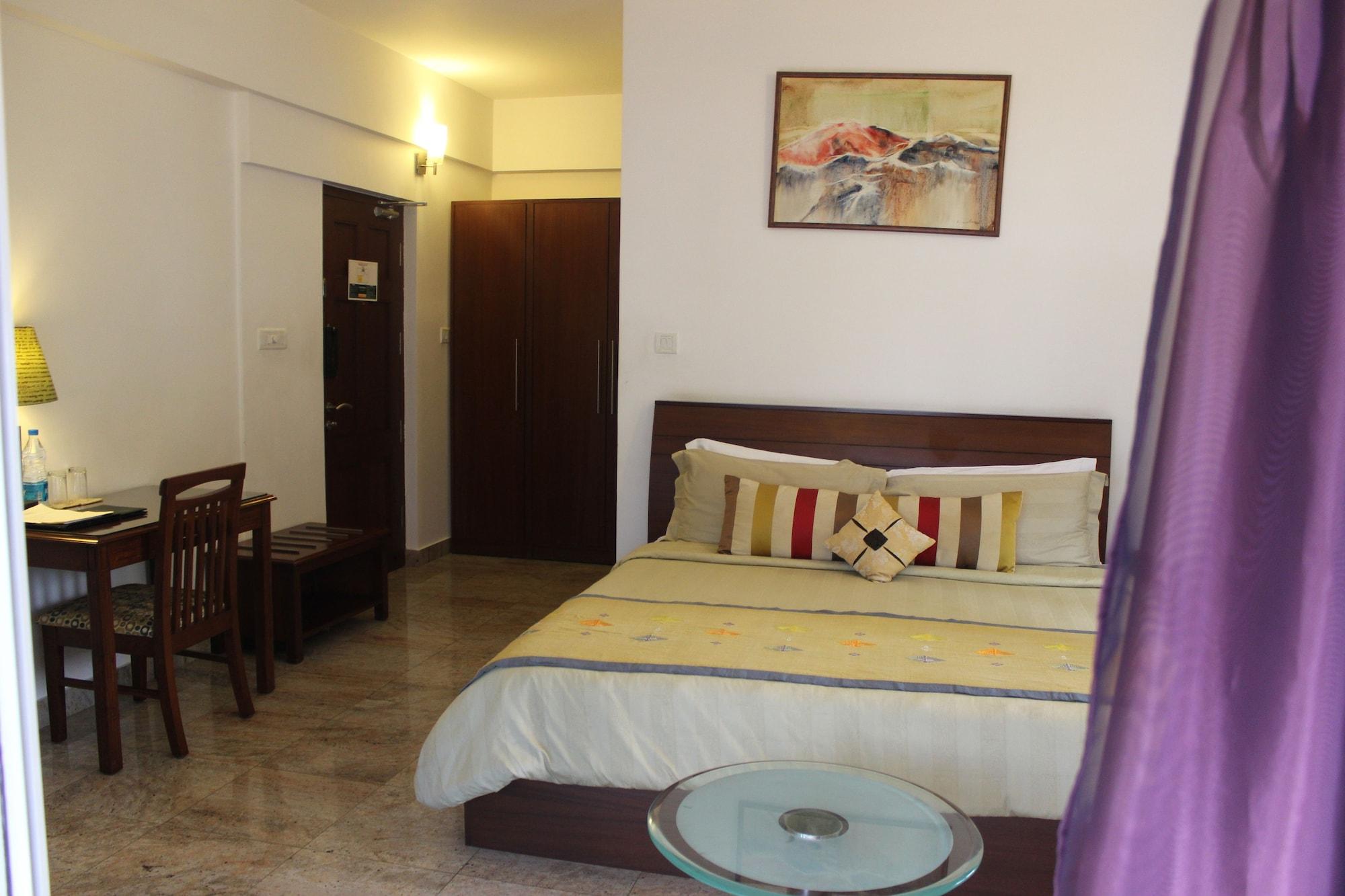 Hotel Justa Off Mg Road Bengalúr Exteriér fotografie