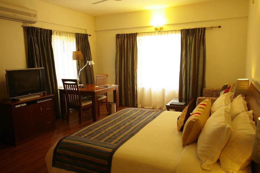 Hotel Justa Off Mg Road Bengalúr Exteriér fotografie
