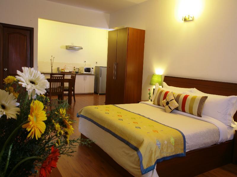 Hotel Justa Off Mg Road Bengalúr Exteriér fotografie