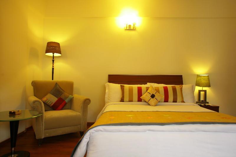 Hotel Justa Off Mg Road Bengalúr Exteriér fotografie