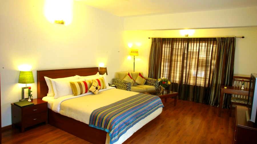 Hotel Justa Off Mg Road Bengalúr Exteriér fotografie